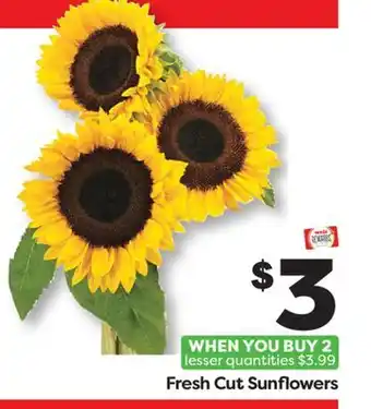 Weis Markets Fresh Cut Sunflowers offer