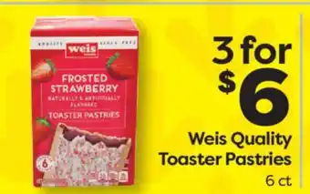 Weis Markets Weis Quality Toaster Pastries offer