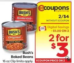 Weis Markets Bush's Baked Beans offer