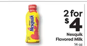 Weis Markets Nesquik Flavored Milk offer