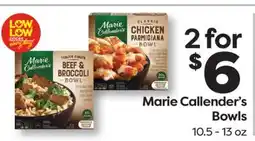 Weis Markets Marie Callender's Bowls offer
