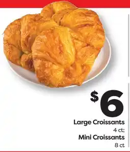 Weis Markets Large Croissants 4 ct Mini Croissants 8 ct offer
