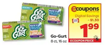 Weis Markets Go-Gurt offer