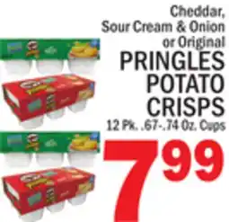 C Town PRINGLES POTATO CRISPS offer