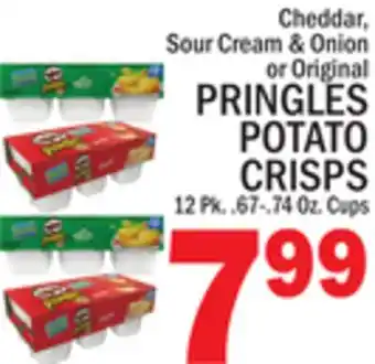 C Town PRINGLES POTATO CRISPS offer