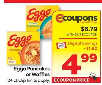 Weis Markets Eggo Pancakes or Waffles offer