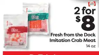 Weis Markets Fresh from the Dock Imitation Crab Meat offer
