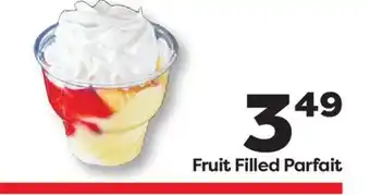 Weis Markets Fruit Filled Parfait offer