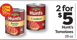 Weis Markets Hunt's Tomatoes offer