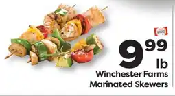 Weis Markets Winchester Farms Marinated Skewers offer