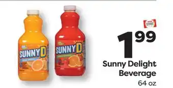 Weis Markets Sunny Delight Beverage offer