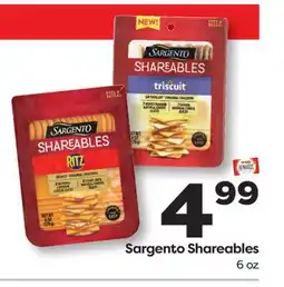 Weis Markets Sargento Shareables offer