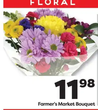 Weis Markets Farmer's Market Bouquet offer