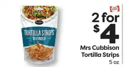 Weis Markets Mrs Cubbison Tortilla Strips offer