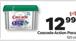 Weis Markets Cascade Action Pacs offer