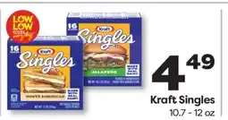 Weis Markets Kraft Singles offer