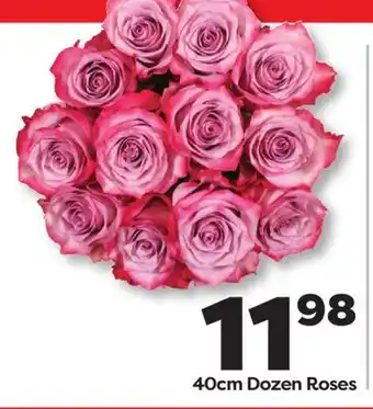 Weis Markets 40cm Dozen Roses offer