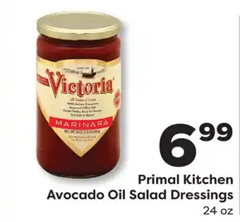 Weis Markets Primal Kitchen Avocado Oil Salad Dressings offer