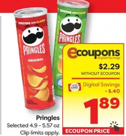 Weis Markets Pringles offer