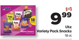 Weis Markets Utz Variety Pack Snacks offer