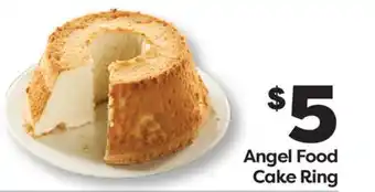 Weis Markets Angel Food Cake Ring offer
