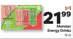 Weis Markets Monster Energy Drinks offer