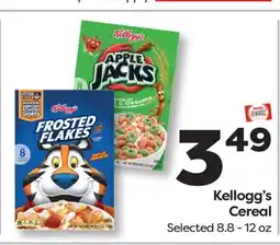 Weis Markets Kellogg's Cereal offer
