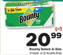 Weis Markets Bounty Select-A-Size offer