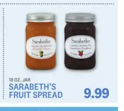 Kings Food Markets SARABETH'S FRUIT SPREAD offer
