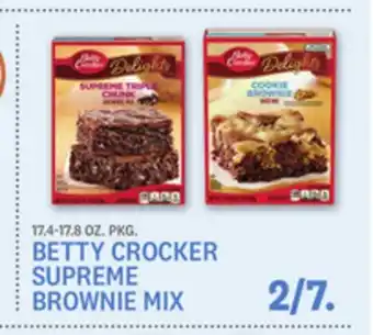 Kings Food Markets BETTY CROCKER SUPREME BROWNIE MIX offer