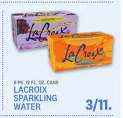 Kings Food Markets LACROIX SPARKLING WATER offer