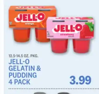 Kings Food Markets JELL-O GELATIN & PUDDING 4 PACK offer