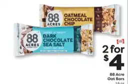 Weis Markets 88 Acre Oat Bars offer