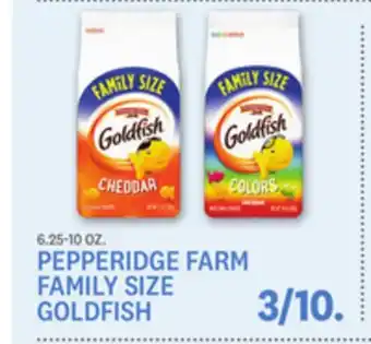 Kings Food Markets PEPPERIDGE FARM FAMILY SIZE GOLDFISH offer