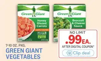 Kings Food Markets GREEN GIANT VEGETABLES offer