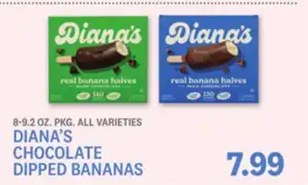 Kings Food Markets DIANA'S CHOCOLATE DIPPED BANANAS offer
