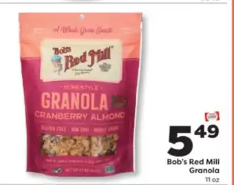 Weis Markets Bob's Red Mill Granola offer