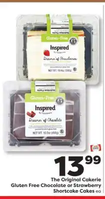 Weis Markets The Original Cakerie Gluten Free Chocolate or Strawberry Shortcake Cakes offer