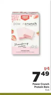 Weis Markets Power Crunch Protein Bars offer