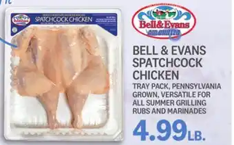 Kings Food Markets BELL & EVANS SPATCHCOCK CHICKEN offer