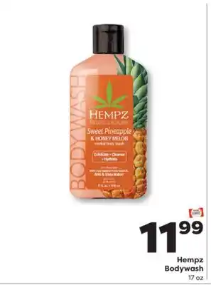 Weis Markets Hempz Bodywash offer