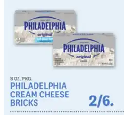 Kings Food Markets PHILADELPHIA CREAM CHEESE BRICKS offer