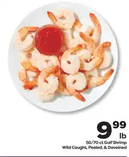 Weis Markets 50/70 ct Gulf Shrimp offer