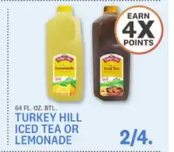 Kings Food Markets TURKEY HILL ICED TEA OR LEMONADE offer