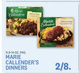 Kings Food Markets MARIE CALLENDER'S DINNERS offer