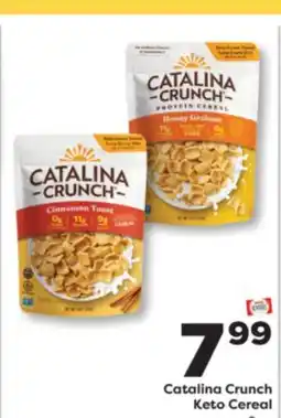 Weis Markets Catalina Crunch Keto Cereal offer