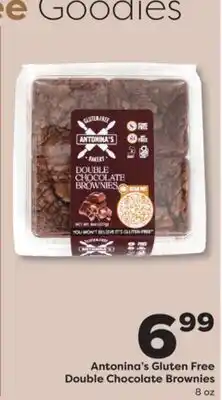 Weis Markets Goodies Antonina's Gluten Free Double Chocolate Brownies offer
