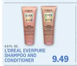 Kings Food Markets L'OREAL EVERPURE SHAMPOO AND CONDITIONER offer
