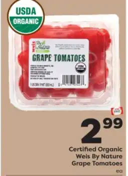 Weis Markets Weis By Nature Grape Tomatoes offer