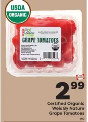 Weis Markets Weis By Nature Grape Tomatoes offer